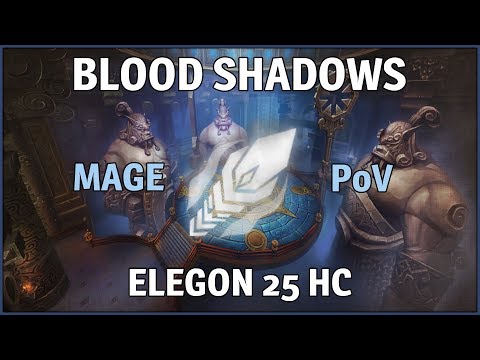 Blood Shadows vs Elegon 25HC Arcane Mage PoV