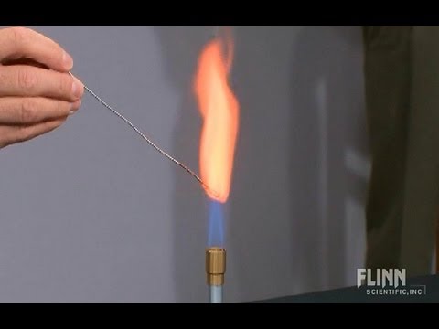 Flame Tests for Unknowns FlinnScientific