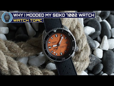My Modded Seiko 7002 -  What Is Original And What I Changed