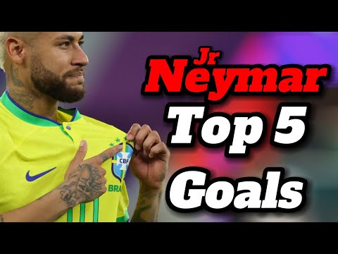 Neymar Jr's top 5 goals with Brazil 
