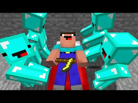 ELMAS ADAMLAR NOOB'Ü TROLLÜYOR! - Minecraft