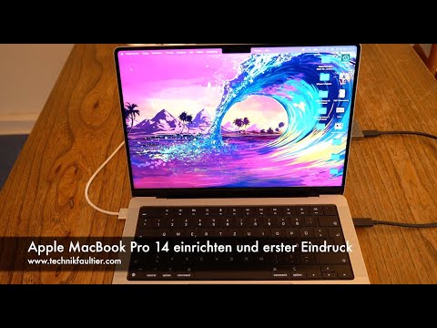 Setting up the Apple MacBook Pro 14 and first impressions