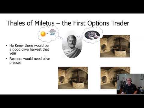 Thales of Miletus - World's First Options Trader