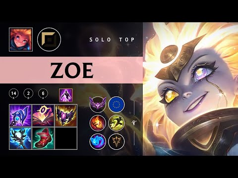 Zoe Top vs Varus - EUW Master Patch 26.02