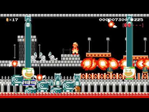 ラチェットスクロール２　　Ratchet Scrolling 2 by TTT - SUPER MARIO MAKER - NO COMMENTARY 1AW