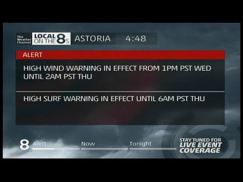 IntelliSTAR 2 Jr w/ Storm Alert Theme- Astoria, OR- Mar. 9, 2016- 4:48PM PST
