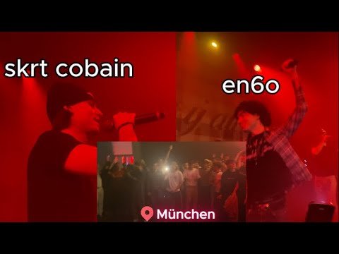 SKRT COBAIN X EN6O KONZERT IN MÜNCHEN | ERSTE TOUR | VLOG #1