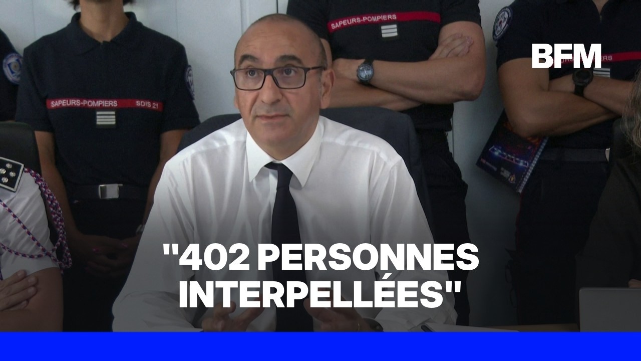 Incendies en France: Laurent Nuñez annonce que "402 personnes ont été interpellées"