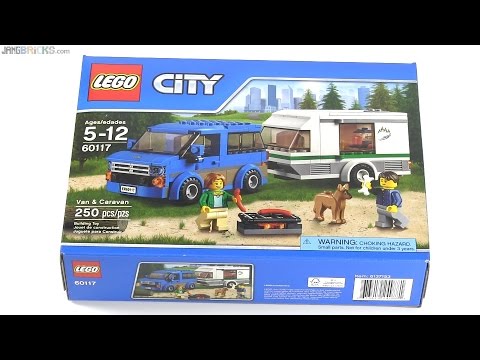 Vidéo LEGO City 60117 : La camionnette et sa caravane