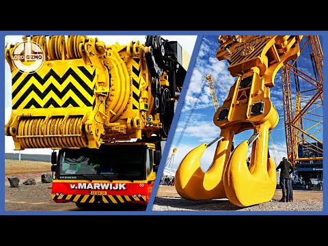 World's Most Powerful Mobile Cranes Along With The Biggest Crane On The Planet Earth!