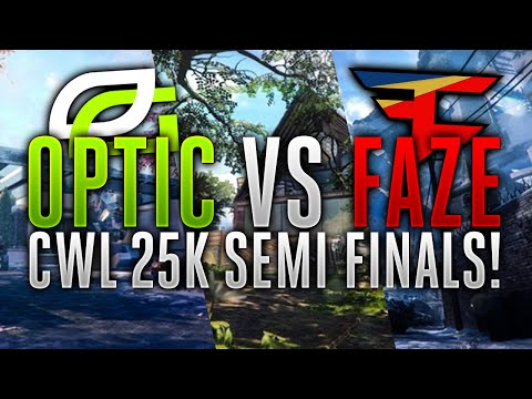 OPTIC VS FAZE CWL 25K SEMI FINALS! ( Full Series )