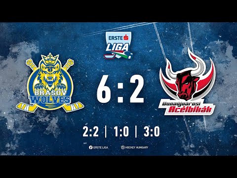 Gólösszefoglaló - EL 124 - Brasov Wolves - Dunaújvárosi Acélbikák 6:2 20211209
