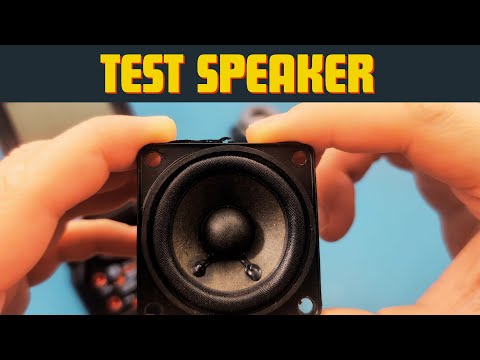 How to a Test Speaker with a Multimeter