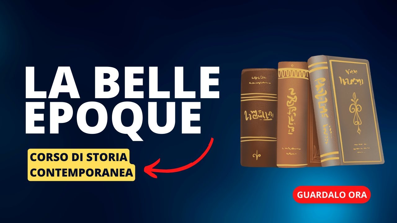 1. La belle èpoque (fine Ottocento, inizio Novecento): una panoramica
