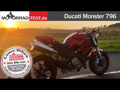 Ducati Monster 796 | LeserBike-Video von Felix