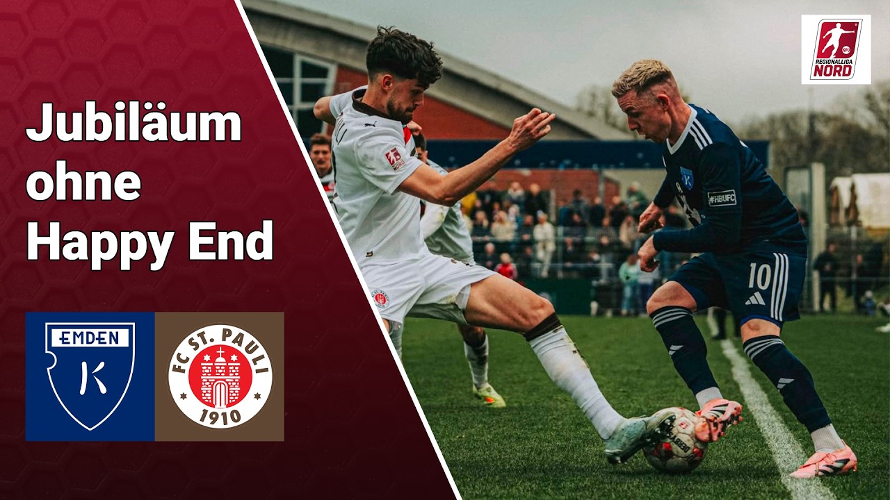Kickers Emden vs St Pauli II U23 Highlights
