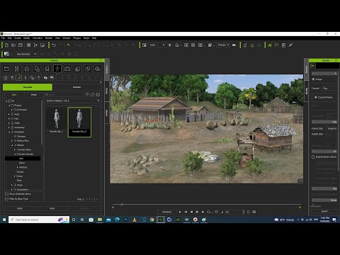 Iclone 8 mew terrain from Earthsculptor 2022 very beautiful