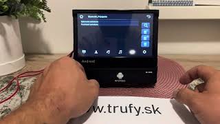 Multimediálne Android rádio veľkosti 1DIN