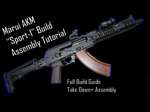 (4K) Marui AKM GBBR Zenitco Build Guide