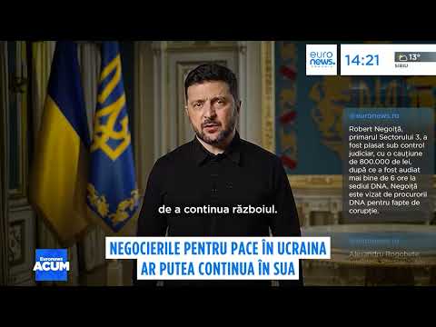 Negocieri reluate după două zile de discuții la Abu Dhabi. Mesajul lui Volodimir Zelenski