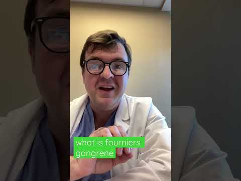 what is fourniers gangrene/flesh eating bacteria on the scrotum oh my! #urology #fourniers