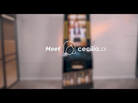 Cecilia.ai Interactive Robotic Bartender logo