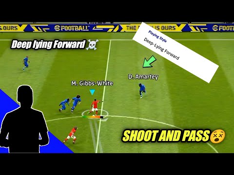 The Best Deep Lying Forward in efootball 2023 Mobile 😵✨☠️