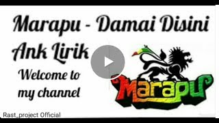 Download lagu Marapu - damai di sini and lirik mp3 Download lagu Marapu - damai di sini and lirik mp3