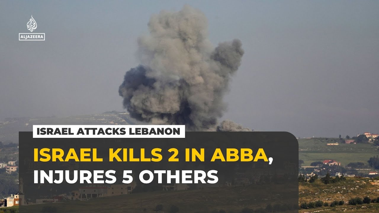 Two killed, five injured in Israeli strike on Abba in southern Lebanon