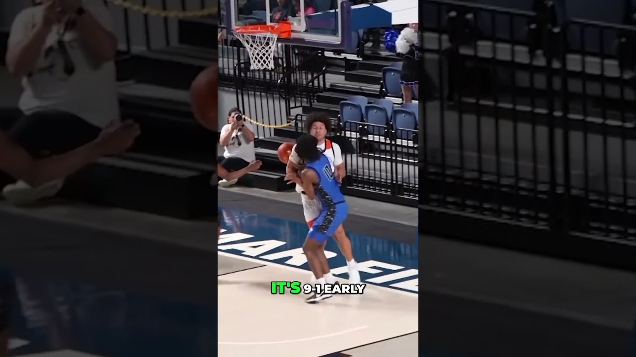 Isaiah Santos is a bulldozer when he gets downhill