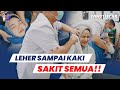 PASIEN DARI PADANG DARI LEHER SAMPAI KE KAKI SAKIT SEMUA