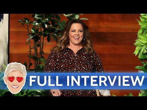 メリッサ・マッカーシーのエレンインタビュー全文 (Melissa McCarthy’s Full Interview with Ellen)