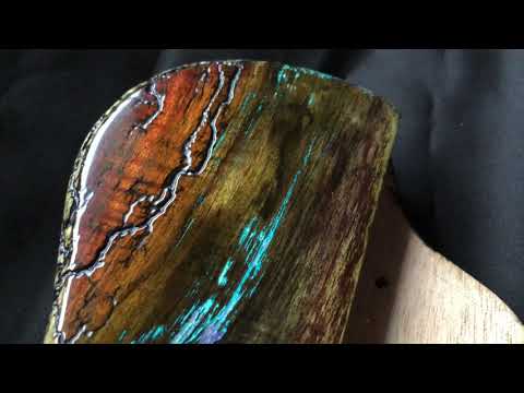 RAATO Guitar With Special Lichtenberg Wood Burning Finish