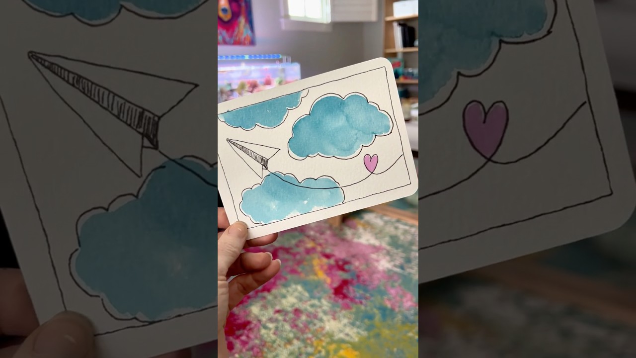 Super simple postcard