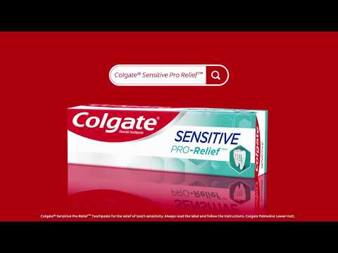 Faster, Better Relief For Tooth Pain Caused By Sensitive Teeth - Colgate® Sensitive Pro-Relief™