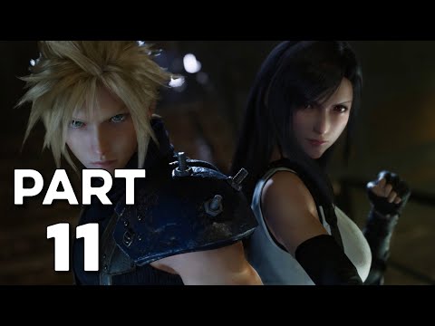 FINAL FANTASY 7 REMAKE Gameplay Walkthrough Part 11 FULL GAME [PS4 PRO] - No Commentary