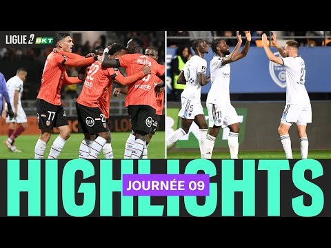 Résumé 9ème journée - Ligue 2 BKT 24/25