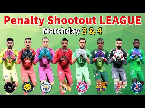 When Outfield Players Become Goalkeepers – Penalty Shootout League | Matchday 3 & 4