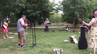 &quot;Indianapolis&quot; (Bottle Rockets), Bloodshot Records Ensemble, at Horner Park, 9-26-20.