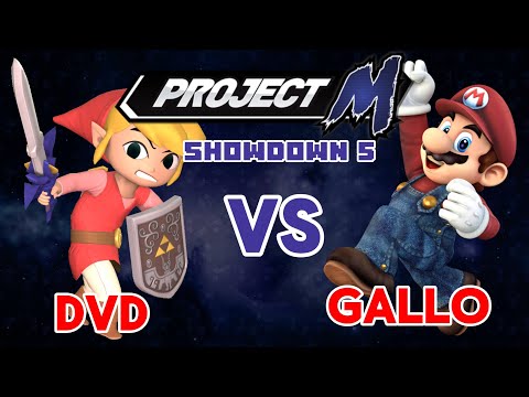 Project M Showdown 5 - Winners Semis: DVD (Toon Link) VS Gallo (Mario)