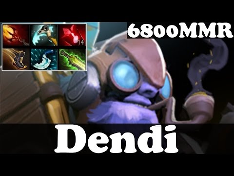 Dota 2 - Dendi 6800 MMR Plays Tinker vol 7 - Ranked Match Gameplay
