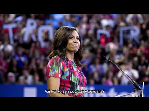 Michelle Obama: Minun tarinani - Täytettävä kirja oman äänen löytämiseen Trailer 30 sek