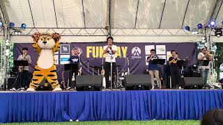 Feeling Good By Michael Buble, cover performance by Thiti Bhanarai accompanied by the Swing Kings
