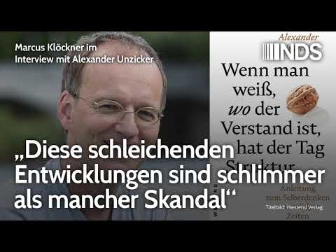 „Diese schleichenden Entwicklungen sind schlimmer als mancher Skandal“, Alexander Unzicker