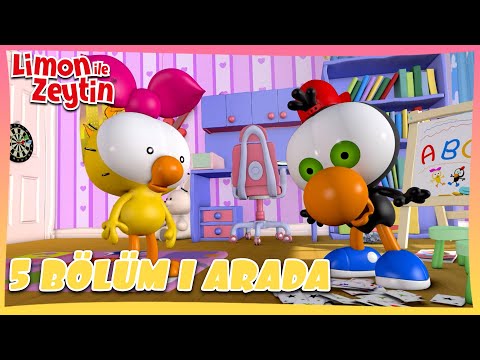5 Bölüm 1 Arada 🍋 9 | Limon ile Zeytin - UZUN TAM BÖLÜM | Çocuklar İçin Çizgi Film