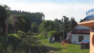preview picture of video 'Vlakem do Jičína, To Jicin by Train.wmv'