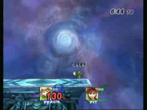 SSBB Suinoko(Peach) vs POPPY(Pit)