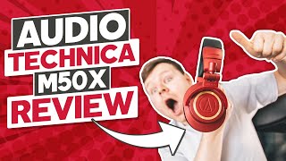 Video thumbnail for Audio Technica ATH M50X (Red limited edition) Headphone Review by Garrett Lindsay