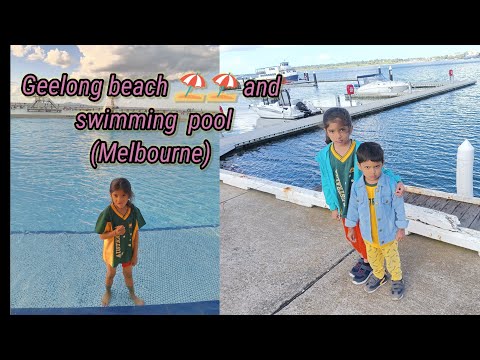 Geelong beach 🏖️⛱️ and swimming pool (Melbourne)