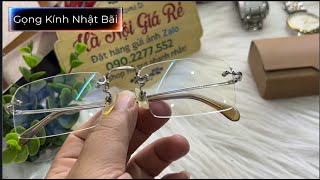 Gọng Kính Nhật Bãi Dáng Cổ Gọng Hoa Văn Đẹp Bèn Màu Cho Các A Nhiều Mồ Hôi